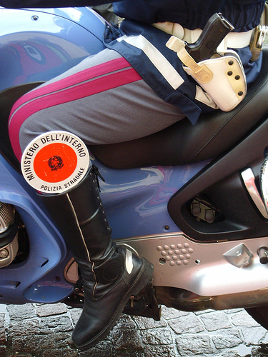 polizia stradale moto