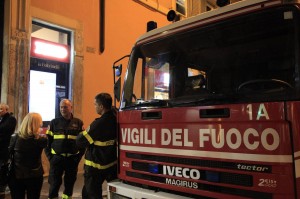 vigili del fuoco sgombero