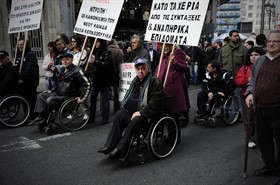 PROTESTA DISABILI