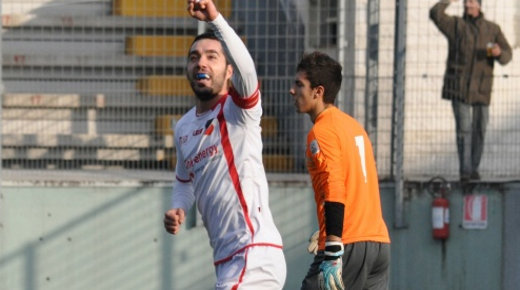 Teramo azione Lega Pro gol Bucchi