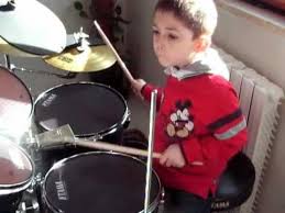 batterista bambino franze