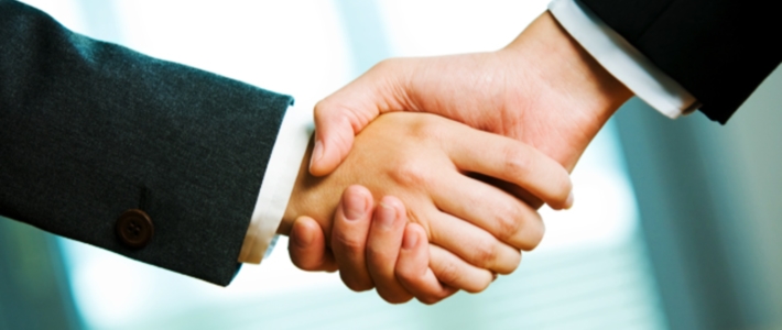 credito stretta di mano