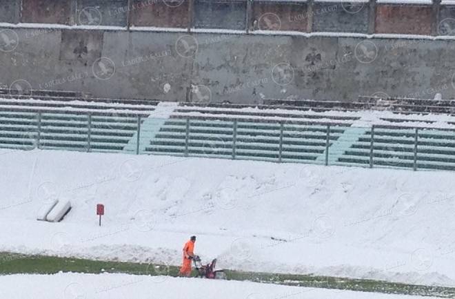 STADIO FATTORI CON NEVE