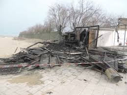 Incedio chiosco Madonnina