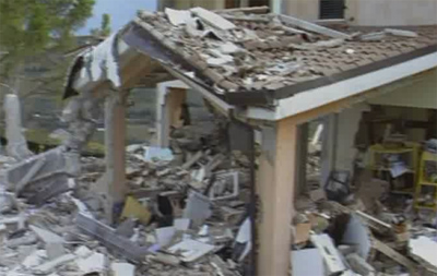 villino esploso chieti