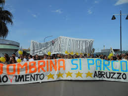 ombrina manifestazione