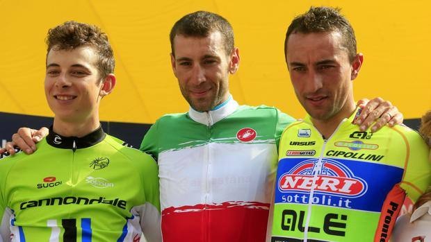 Ciclismo Rabottini sul podio
