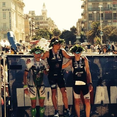 Ironman podio