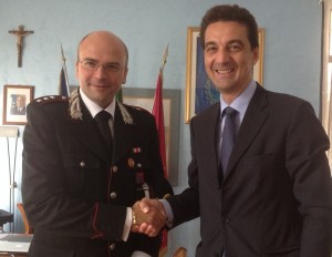 Maragno e cap. CC Falce