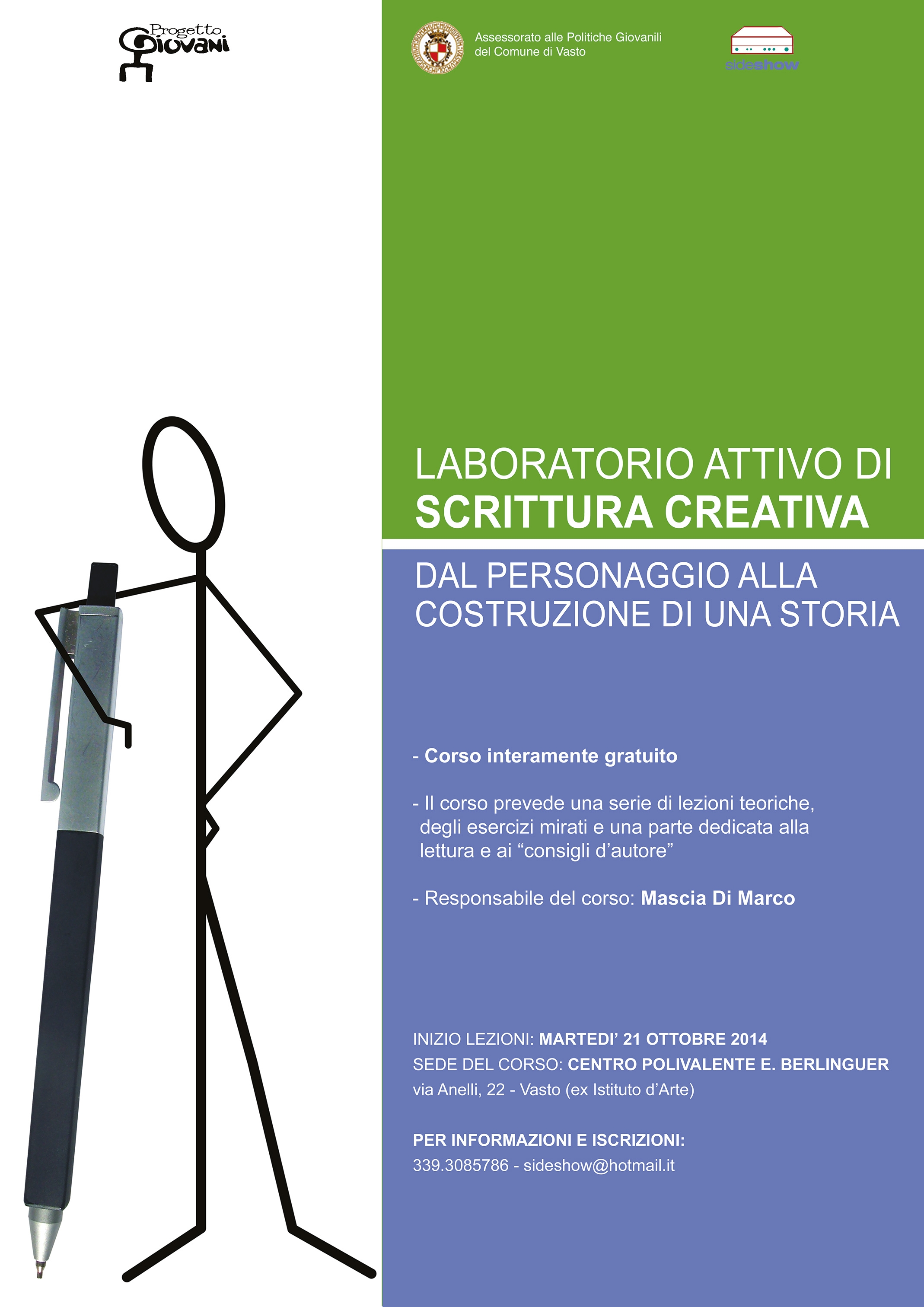 Corsi di scrittura creativa