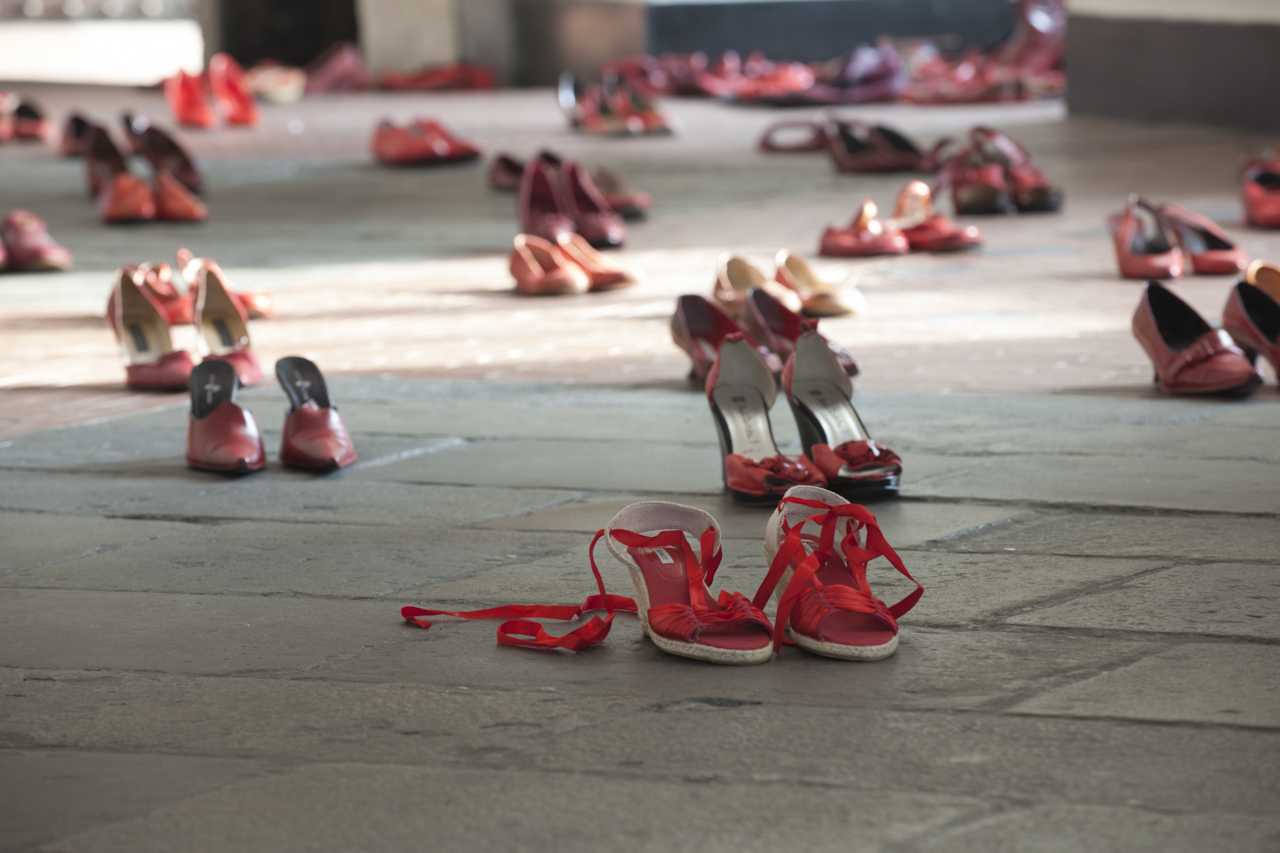 scarpe rosse