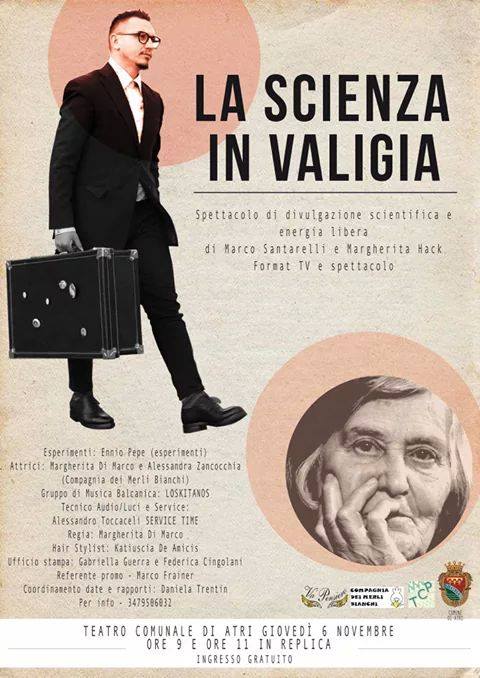 la scienza in valigia