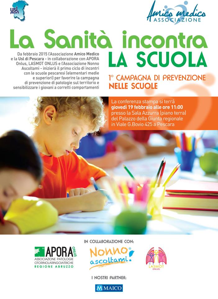 sanita scuola locandina