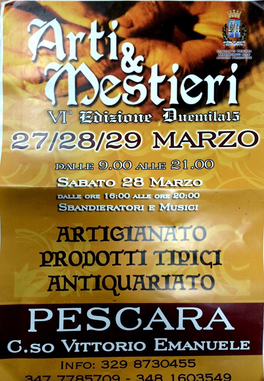 arti e mestieri a pescara