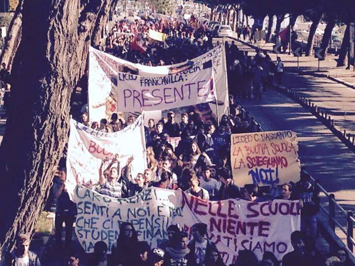 protesta scuole