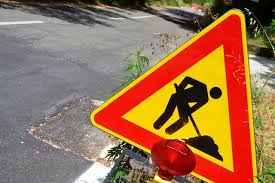 strada lavori in corso