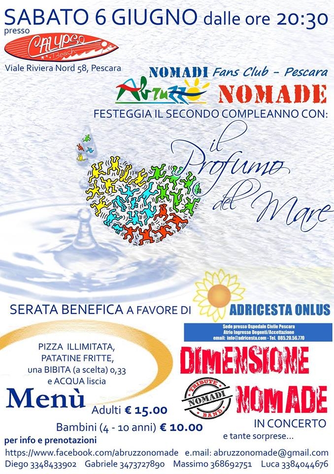 Serata beneficenza Adricesta