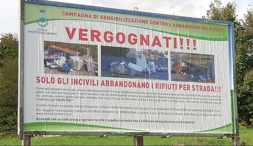 Roseto Campagna-anti-abbandono-rifiuti-Rete8