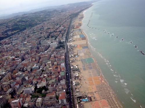 pescara dall'alto
