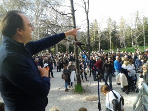 manifestazione familiari vittime sisma l'aquila