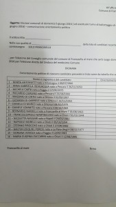 LISTA SOLO FRANCAVILLA