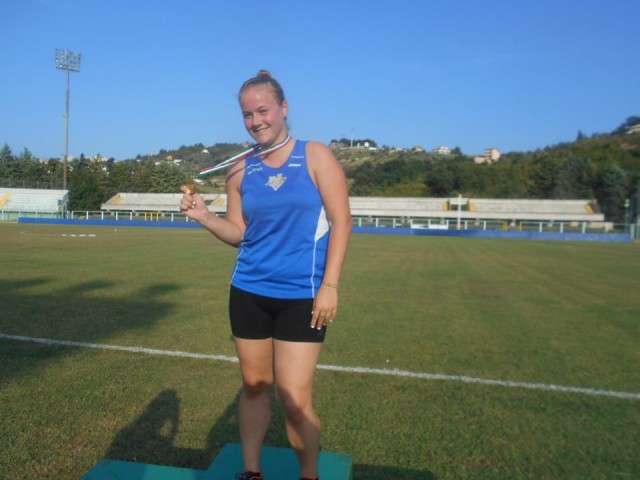 Atletica Leggera Giavellotto, record regionale juniores