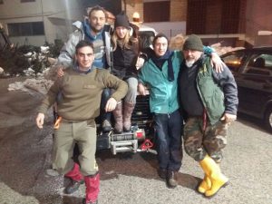 emergenza neve volontari