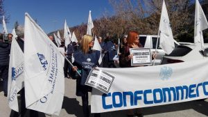 PROTESTA CONFCOMMERCIO MEGALò