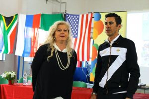 L'assessore Allegrino con Pierpaolo Addesi