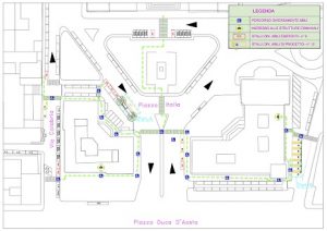 posti disabili Piazza Italia