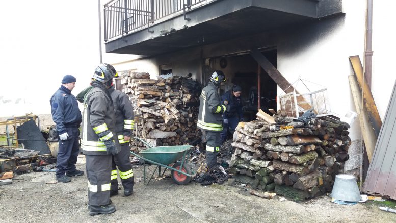 esplosione garage arischia