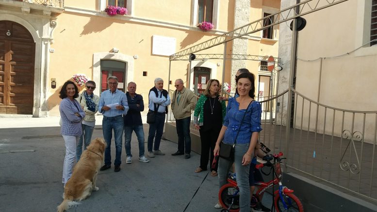 piazza chiarino residenti l'aquila
