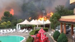 incendio colle renazzo